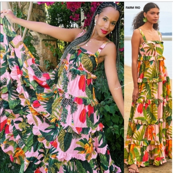 Farm Rio Forest Maxidress - Picture 2 of 8